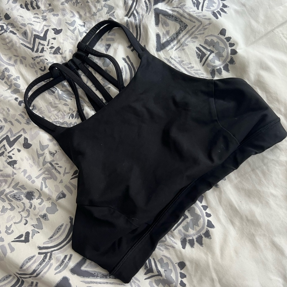 lululemon athletica Black Sports Bra
